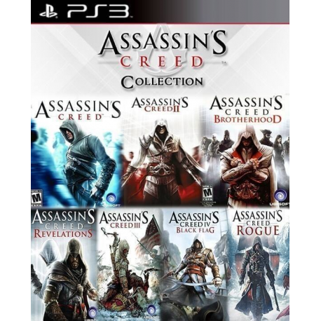 Assassin's Creed: Definitive Collection (7 juegos) Ps3 49,900.00 product_reduction_percent playstation 3 juegos digitales ps3